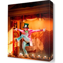 Dekor Sevgisi Palyanço Tablosu 45x30 cm