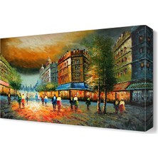 Dekor Sevgisi Öğlen Dönüşü Tablosu 45x30 cm