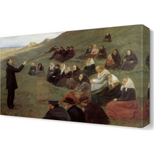Dekor Sevgisi Anna Ancher Tablosu 45x30 cm