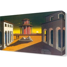 Dekor Sevgisi Giorgio De Chirico Tablosu 45x30 cm