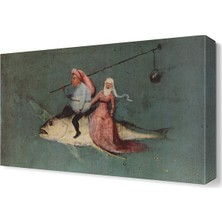 Dekor Sevgisi Hieronymus Bosch Tablosu 45x30 cm