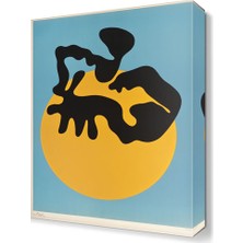 Dekor Sevgisi Jean Arp Tablosu 45x30 cm