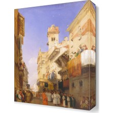 Dekor Sevgisi Richard Parkes Bonington Tablosu 45x30 cm