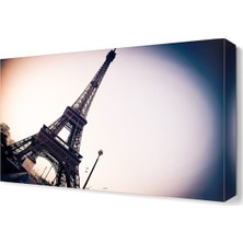 Dekor Sevgisi Paris Eyfel Kulesi Manzarası Tablosu 45x30 cm