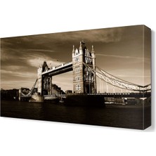 Dekor Sevgisi Golden Gate Köprü Tablosu 45x30 cm