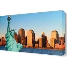 Dekor Sevgisi New York Özgürlük Anıtı Tablosu 45x30 cm