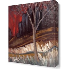 Dekor Sevgisi Yapraksız Ağaç2 Tablosu 45x30 cm