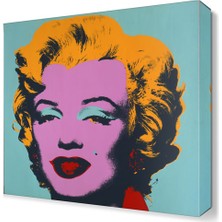 Dekor Sevgisi Marilyn Monroe Pop Art Tablo  50x50 cm