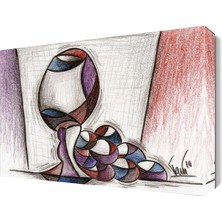 Dekor Sevgisi Renkli Dekoratif Toplar Canvas Tablo 45x30 cm