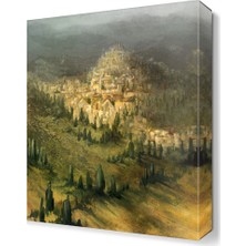 Dekor Sevgisi Büyük Dağ Tablosu 45x30 cm