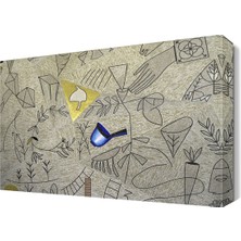 Dekor Sevgisi Karışık Şekiller Tablosu 45x30 cm