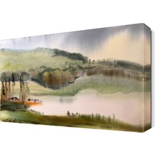Dekor Sevgisi Akarsu 2 Canvas Tablo 45x30 cm