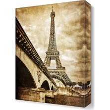 Dekor Sevgisi Eyfel Kulesi Köprü Tablosu 45x30 cm