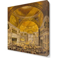 Dekor Sevgisi Ayasofya5 Canvas Tablo  45x30 cm