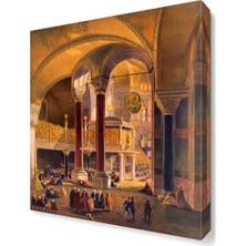 Dekor Sevgisi Ayasofya6 Canvas Tablo  45x30 cm