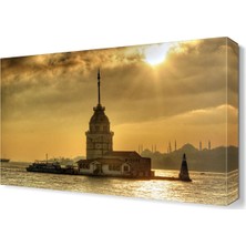 Dekor Sevgisi Kız Kulesi3 Canvas Tablo  45x30 cm