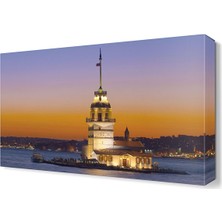 Dekor Sevgisi Kız Kulesi4 Canvas Tablo  45x30 cm