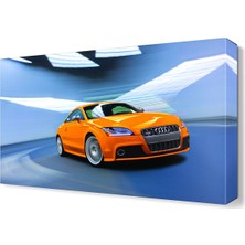 Dekor Sevgisi Araba Sporu Canvas Tablo  45x30 cm