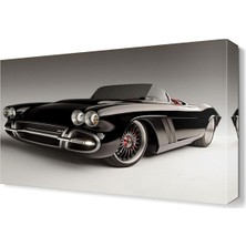 Dekor Sevgisi Chevrolet Corvette3 Canvas Tablo  45x30 cm