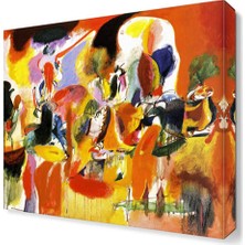 Dekor Sevgisi A.Gorky Soyut6 Canvas Tablo  30x30 cm