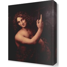 Dekor Sevgisi John the Baptist Canvas Tablo  45x30 cm