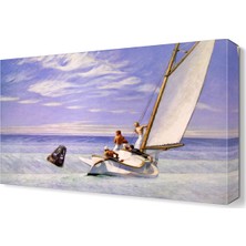 Dekor Sevgisi Dalgalarla Mücadele Canvas Tablo  45x30 cm