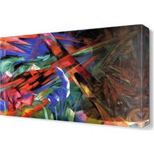 Dekor Sevgisi Forest Orman Canvas Tablo  45x30 cm