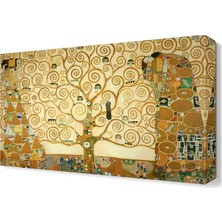 Dekor Sevgisi Gustav Klimt L Albero della Vita Canvas Tablo  45x30 cm