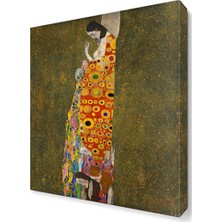 Dekor Sevgisi Gustav Klimt Umut Canvas Tablo  45x30 cm