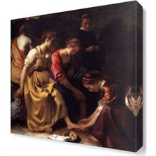 Dekor Sevgisi Güzellik Merkezi Canvas Tablo  30x30 cm