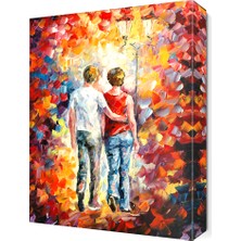 Dekor Sevgisi Genç Aşıklar Canvas Tablo  45x30 cm