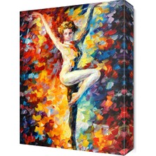 Dekor Sevgisi Balerin Canvas Tablo  45x30 cm