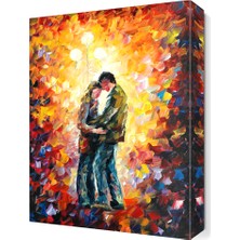 Dekor Sevgisi Sokakta Dans Canvas Tablo  45x30 cm