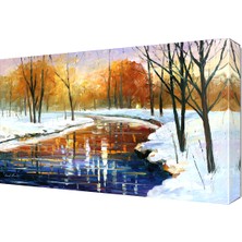 Dekor Sevgisi Kış3 Canvas Tablo  45x30 cm