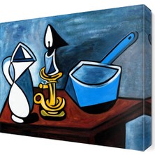 Dekor Sevgisi Şamdan Canvas Tablo  50x50 cm