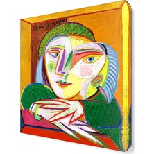 Dekor Sevgisi Kadın Canvas Tablo  30x30 cm