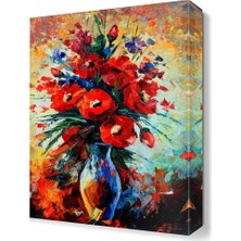 Dekor Sevgisi Bir Buket Güzellik Canvas Tablo  45x30 cm