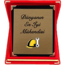 XukX Dizayn Dünyanın En İyi Mühendisi Plaket