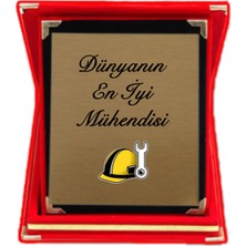 XukX Dizayn Dünyanın En İyi Mühendisi Plaket