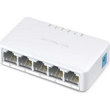 Mercusys MS105 5-Port 10/100Mbps Tak Ve Kullan Switch