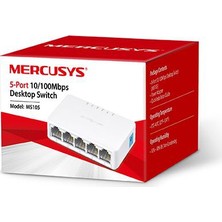 Mercusys MS105 5-Port 10/100Mbps Tak Ve Kullan Switch