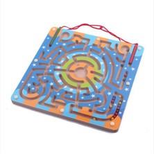 Kayıkcı eğitici Ahşap Oyuncak- Magnetik Labirent Oyunu