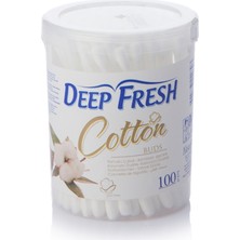 Deep Fresh  Kulak Pamuğu 100'lü Silindir Kutu