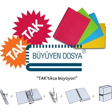 Önder 0250 Tak Tak Büyüyen Dosya Mavi