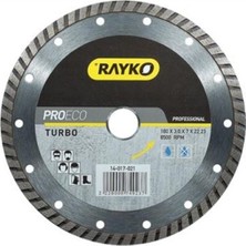 Rayko Elmas Testere 180*3,0*7*22,2 Turbo Proeco