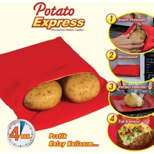 Pratik Patates Pişirme Kumpir Torbası Potato Express