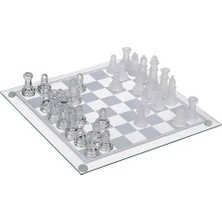 Original Boutique Glass Chess Cam Satranç Takımı (19.5 X 19.5 Cm)