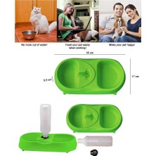 Pratik Finepet Pet Feeder Kedi Ve Köpek İçin Yemek Su Kabı