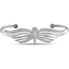 Argentum Concept Melek Motifli Gümüş El Bileziği