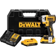 Dewalt DCF887D2-QW 18V/2.0Ah Li-ion Çift Akülü Kömürsüz Profesyonel Darbeli Tornavida